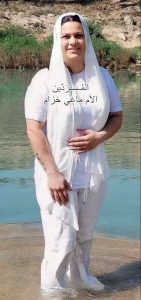 ماغي-خزام-معمودية-هيلين-كوركيس-العراق