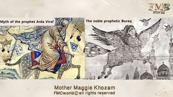 Isra’ and Mi'raj Muslim vs Zoroastrian