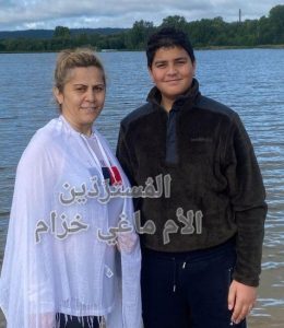 ماغي_خزام_معمودية_بهيجة_وابنها_آشور