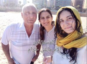 ماغي_خزام_معمودية_فاديا_شمعون_وعائلتها_لبنان