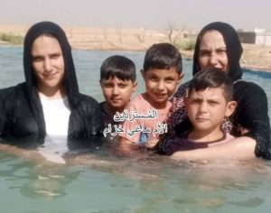 ماغي-خزام-معمودية-جاكلين-بوطو-و-عائلتها