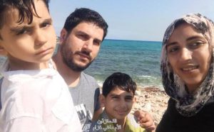 ماغي-خزام-معمودية-جورجينا أبو رجيلي وعائلتها